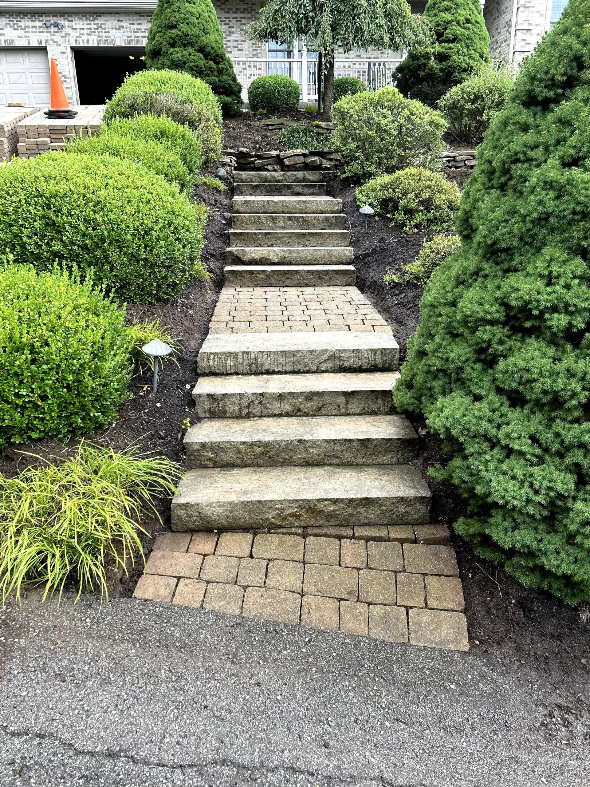 Paver Pathway To Front Door