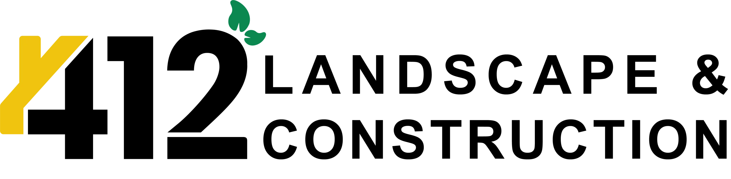412 Landscaping Logo
